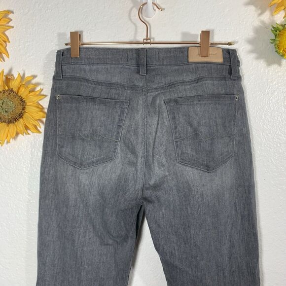 7 For all Mankind Josefina Button Fly Boyfriend Jeans Gray Wash Size 26 - Picture 6 of 15
